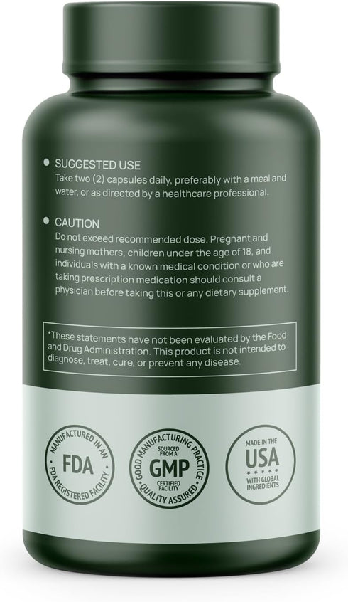 Resveratrol 1400mg - 120 Capsules High Potency Trans-Resveratrol for Cellular Health
