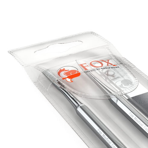 Ingrown Toenail Treatment Tools - Stainless Steel Nail Care Kit - Podiatry Tools for Pedicure & Removal