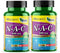 America Medic & Science NAC 600mg, 60 Capsules, Pack of 2, Immune Support, Lung & Liver Health, Antioxidants