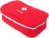 First Aid Bag First Aid Kit Empty Medical Storage Bag Red Trauma Bag for Emergency First Aid Kits Car Workshop Cycling Outdoors (Red Handle)