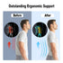 YAHA Back Brace - XXL for Lower Back Pain Relief, Lumbar Support Belt with 7 Stays for Heavy Lifting, Breathable