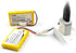 elxjar 7.2V 700mAh NI-CD Battery Replacement for Huanqi HQ 516 558 549 RC Tank (2-Pack) RC Vehicle