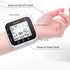 Automatic Wrist Blood Pressure Monitor with Large LCD Display, Adjustable Cuff, Dual 99 Reading Memory for Home Use