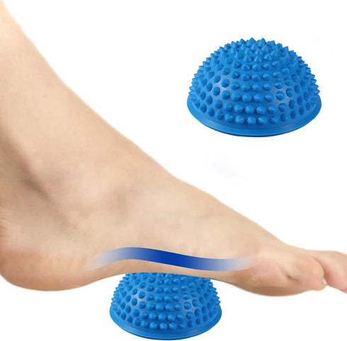 Hedgehog Balance Pods, Foot Massage Half Ball Balance Pods Spiky for Kids