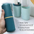 1 Pcs Travel Toothbrush Holder Plastic Case for Normal and Electric Toothbrushes, Portable for Travel
