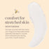 Burt's Bees Mama Belly Butter, Stretch Mark Cream for Pregnancy, Prenatal & Postnatal Tummy Skin Care, 6.5 Oz Tub