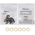Angzhili 10 Bag Dental Orthodontic Rubber Bands, Elastic Rubber Bands, Orthodontic Supply 3.5 Oz (3/16")
