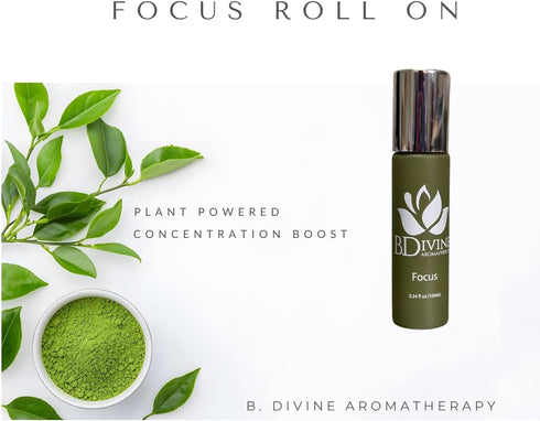 Set- (3PK) 10mls) Essential Oil Roll-On Gift Choose from Sleep, Focus, Stress Relief, Vitality and Head Ease Roll on