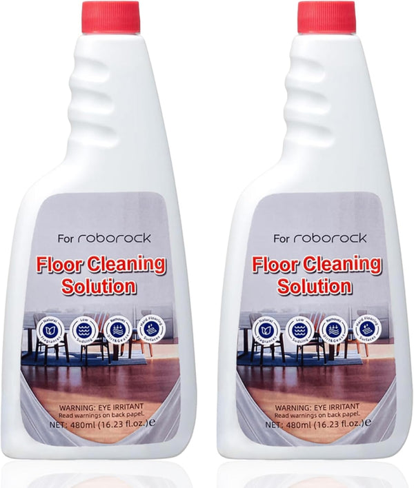 Vacbeuta Cleaner Solution for Roborock Cleaning Solution Citrus Scented, Deep Clean Residue &
