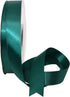 Morex Ribbon Double Face Satin Ribbon 7/8" X 50 YD Hunter Ribbon for Gift Wrapping, Birthday Gift Cards, Crafts,