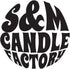 S&M Candle Factory 3 80 Eucalyptus Spearmint Candle - Large Wick - Up to Hour Burn Time - Aromatherapy - Stress Relief