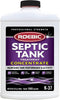 Roebic K-37-Q-C1500-4 Septic Tank Treatment, 32 oz, 16 oz Concentrate, Safe for All Plumbing Systems