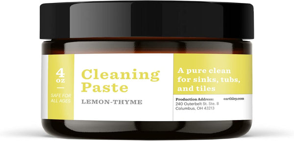 Earthley Wellness Cleaning Paste, Eco-Friendly Certified Organic Cleaning Agent, Plant Based Cleaner for Tub and Sink