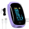 Rechargeable pulse oximeter with respiration, with SpO2 Pulse Rate and PI RR