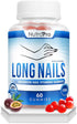 NutraPro Nail Growth Vitamins, Stronger Nail Supplement Gummies with Biotin and Collagen
