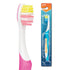 SmileGoods Y253 Child Toothbrush, Soft, Easy Grip, Individually Packaged, Assorted Colors, Bulk Pack of 72