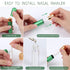 YGDZ Essential Oil Inhaler, 5pcs Empty Personal Nasal Aromatherapy Inhalers Tubes with 10 Cotton Wicks