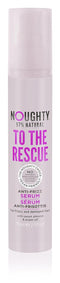 Noughty 97% Natural To The Rescue Anti-Frizz Serum | 75ml | Smoothing Hydrating Formula with Heat Protection for Dry,