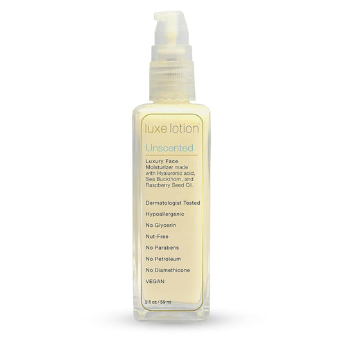 Non Greasy Hyaluronic Acid Moisturizer - Unscented Face & Body Lotion, Organic, Plant-Based, Anti-Aging, Travel Size