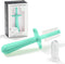 grabease Double Sided Training Toothbrush for Infants, BPA-Free & Phthalate-Free, Mint (1 Pack)