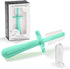 grabease Double Sided Training Toothbrush for Infants, BPA-Free & Phthalate-Free, Mint (1 Pack)