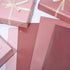 JarThenaAMCS 12 Sheets Dusty Pink Wrapping Paper - Not Roll - 6 Colors Gradient Flat Gift Wrap for Party