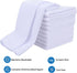 SINLAND Wholesale Microfiber Dish Cloth, 10 Pack 12 Inch x 12 Inch Kitchen Cleaning Cloths with Poly Scour Side