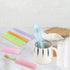 Hedume 35 Pieces Travel Toothbrush Case - Portable Plastic Dust-proof Holder in 7 Colors for Travel & Camping