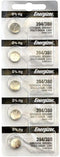 Energizer 394 Button Cell Silver Oxide SR936SW Watch Battery Pack of 5 Batteries