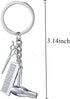 PHAETON 20PCS Hairdresser Hair Dryer, Scissor, Comb Charm Pendant Keychain, Perfect Gift for Salon Owner or Hair Stylist