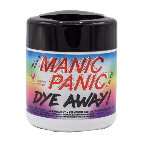 MANIC PANIC Dye Away Hair Dye Remover Wipes, Ammonia-Free Color Remover Wipes for Adults, 50 Count