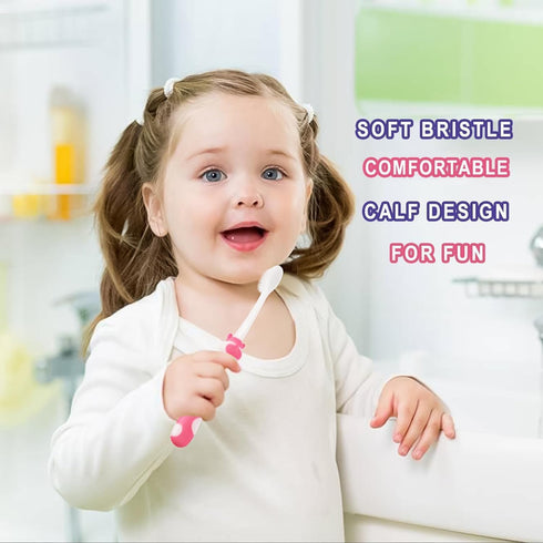 200 Pcs Bulk Disposable Kids Toothbrush, Individually Wrapped Soft Bristles for Children Age 2+