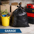TIMPHO 42 50 Count Gallon Heavy Duty Trash Bags, Large Outdoor Garbage Bags, Tear Resistant Contractor Bags for Yard
