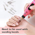 Rolybag 10 Pieces Nail Drill Heads, Nail Drill Bits Sanding Band Shaft 3/32 Inch for Electric File Nail Sanding
