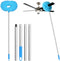 Eunice Ceiling Fan Duster with Extension Pole, Adjustable Fan Cleaner Blade for High Ceiling, Blue