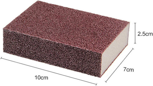 5 Pack Nano Carborundum Sponge, Kitchen Magic Scrub Brush Eraser for Removing Rust from Pots and Pans