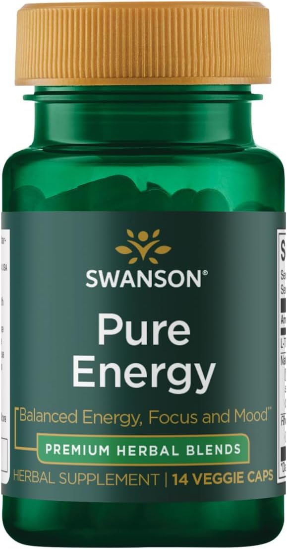 Swanson Ultra Swanson Pure Energy Trial Size 14 Veg Caps