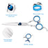 Professional Home Hair Cutting Kit - Haircutting Scissors, Thinning Shears Kit with Comb and Case for Men & Women