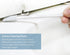 Disposable Detail Cleaning Brush - Tight Spaces, Detail Gap Crevice Tool Set, Toilet Bowl Corner Scrubber, Stick