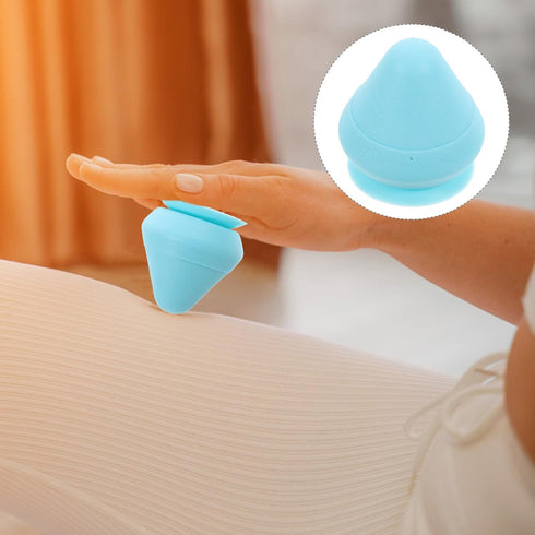 Muscle Release Massage Ball with Suction Cup, Deep Tissue Back and Neck Massager, Green Myofascial Trigger Point Tool