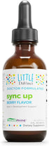 Little DaVinci Sync Up - 2 Fl Oz (60 Servings) Berry Flavor for Brain Health, Immune System & Nervous System Support