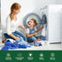 Scent-(60 30 AIDEA Laundry Detergent Sheets, Fresh Linen Loads) Sheets, Eco-Friendly Laundry Detergent, No Plastic Jug
