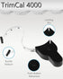 Sequoia Fitness Trimcal 4000 Body Fat Caliper with Body Measure Tape & Fat% Chart, White & Black