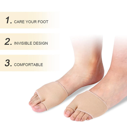 Pain Relief Alignment Socks for Big Toe Support - Bunion Sleeve Corrector with Gel Separator for Arthritis Relief