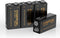 POWEROWL High Capacity 9V Batteries, Alkaline 9 Volt Battery for Smoke Detector Fire