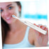 HOODANCOS Waterproof Electric Toothbrush for Adults Non-Rechargeable Soft Bristle Tooth Cleaner Portable Oral Care Tool