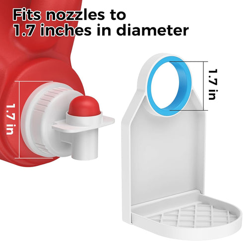 Laundry Detergent Cup Holder, Nozzle Upgraded Labor-Saving Switch, No More Messy Laundry Detergent