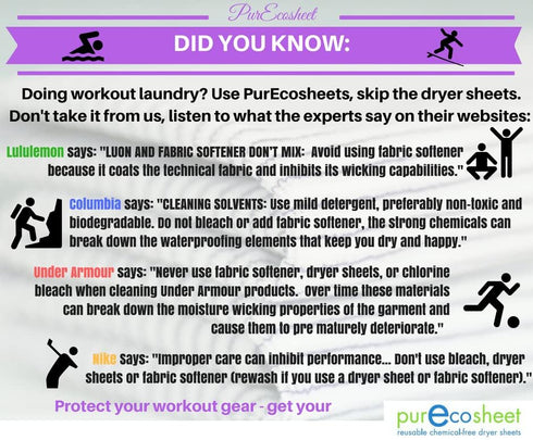 Purecosheet Reusable Dryer Sheets, Chemical Free & Vegan, Safe for Infants, 2 Count, 500+ Loads