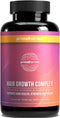 Primal Harvest Hair Growth Vitamins for Women & Men, 60 Pills, Natural Hair Thickening with Biotin & Zinc