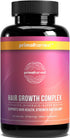 Primal Harvest Hair Growth Vitamins for Women & Men, 60 Pills, Natural Hair Thickening with Biotin & Zinc